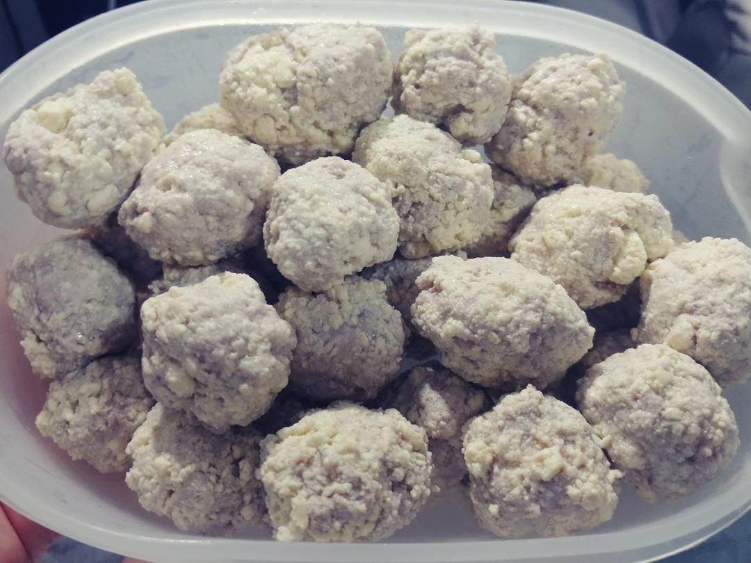 豆腐瘦肉丸的做法