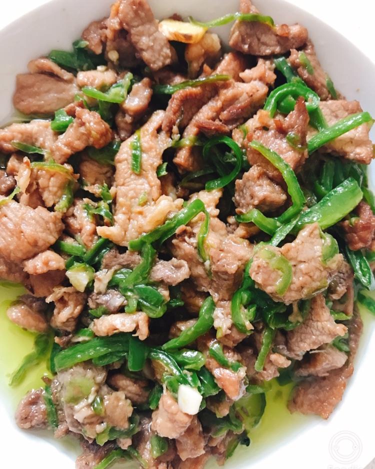 青椒肉丝