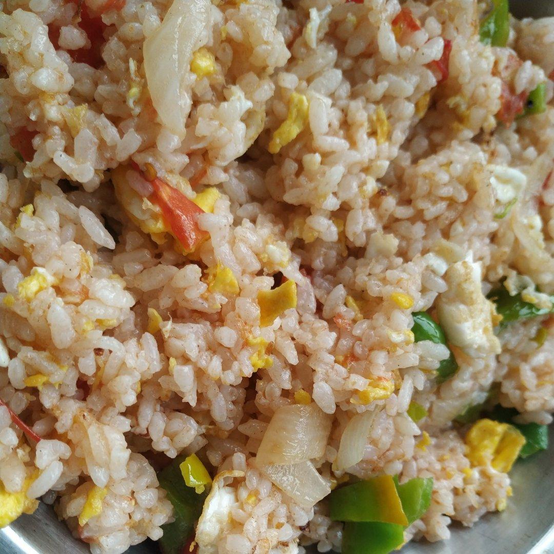 西红柿鸡蛋炒米饭