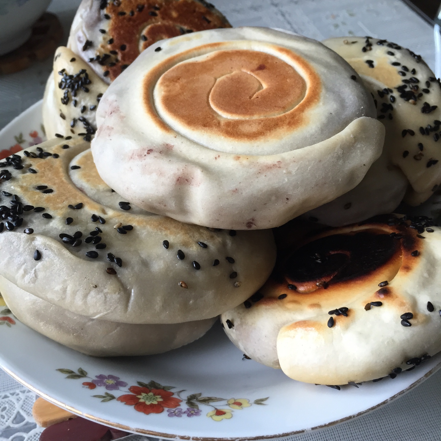 平底锅版红豆饼