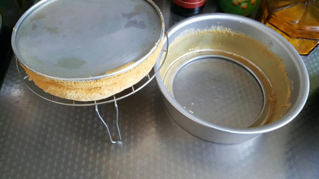 零失败戚风蒸蛋糕（8寸）可做蛋糕胚（另附红丝绒蒸蛋糕做法）