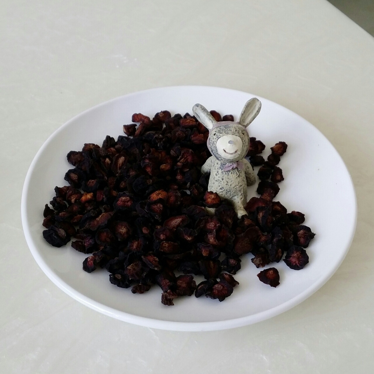 依照子瑜妈妈的方子制作的胡萝卜干，给宝宝当零食