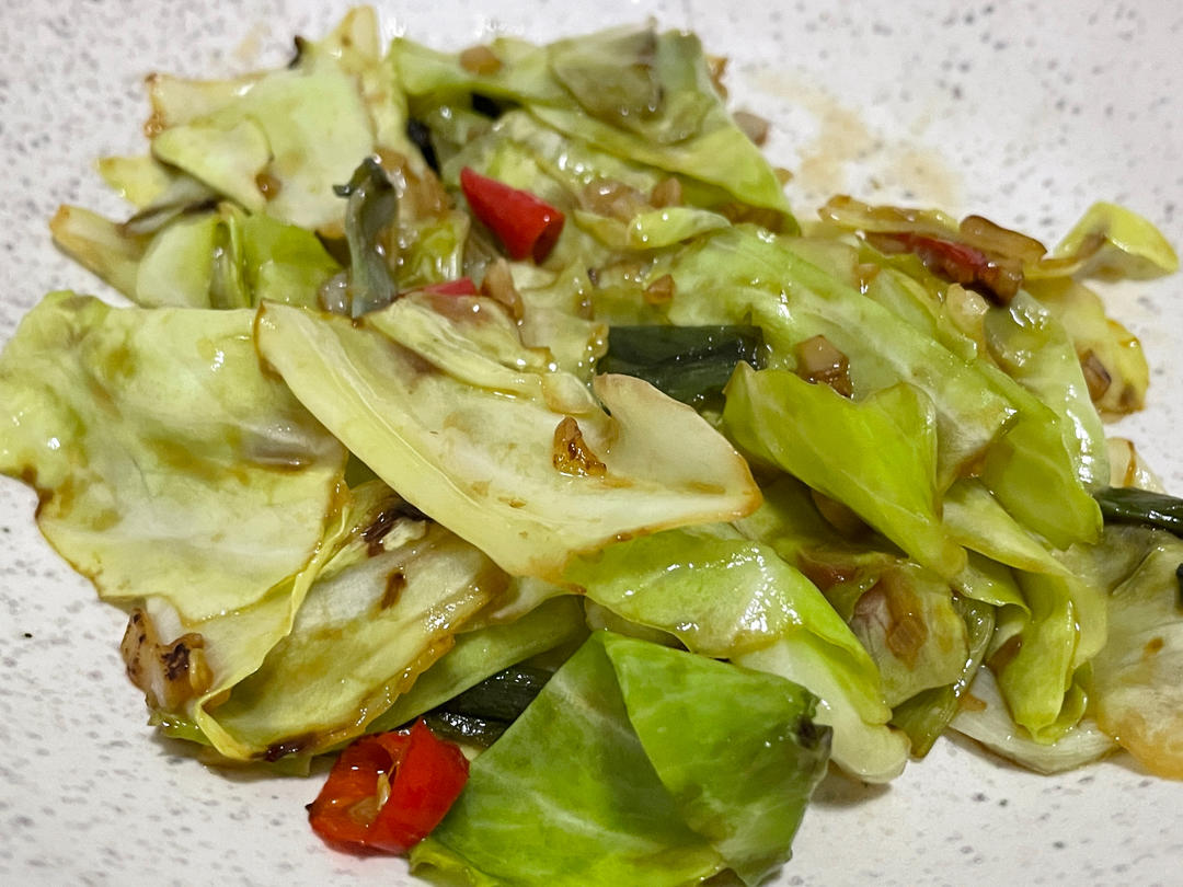 手撕包菜/几分钟搞定