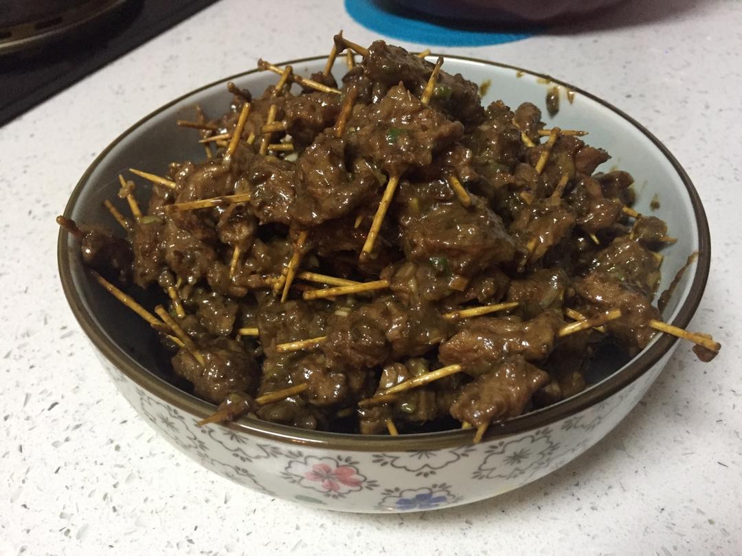 牙签牛肉 道地湖南味