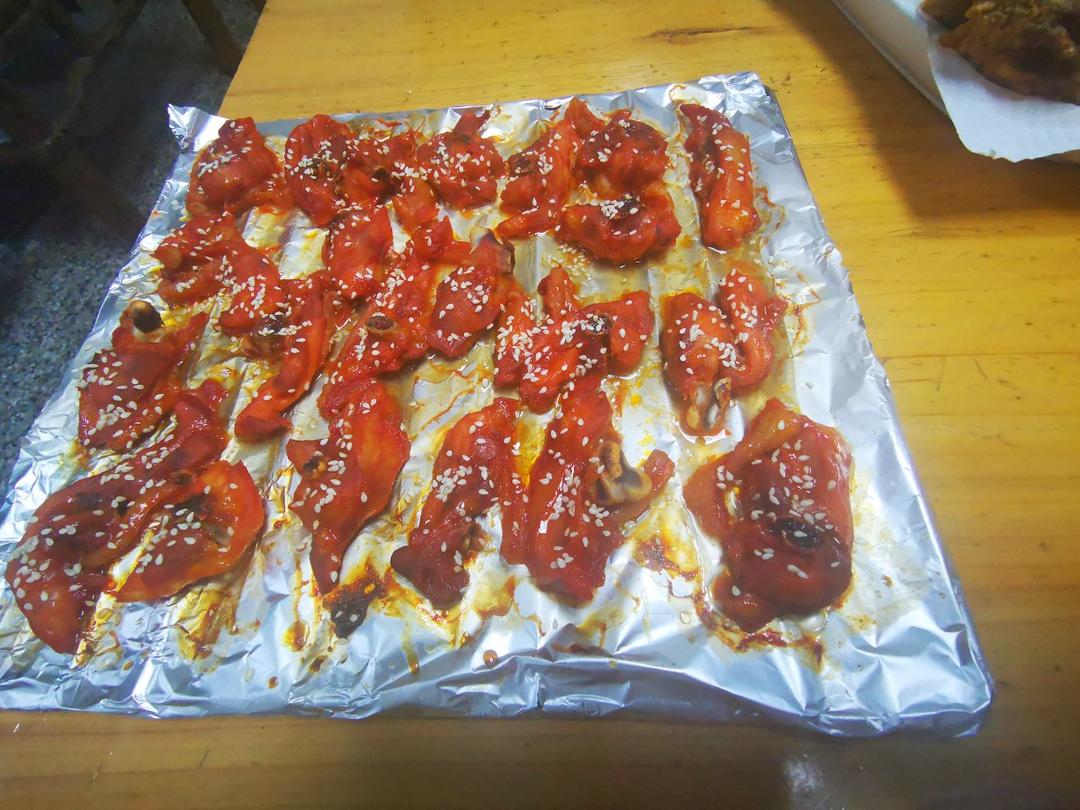 奥尔良烤鸡腿肉《超详细烤箱版》奥尔良烤肉  简单好做烤箱烤鸡肉