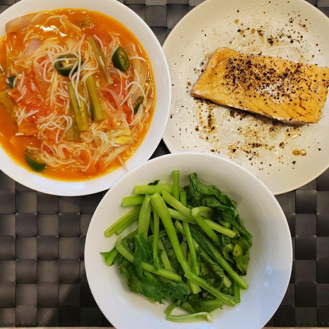西红柿炒茄子