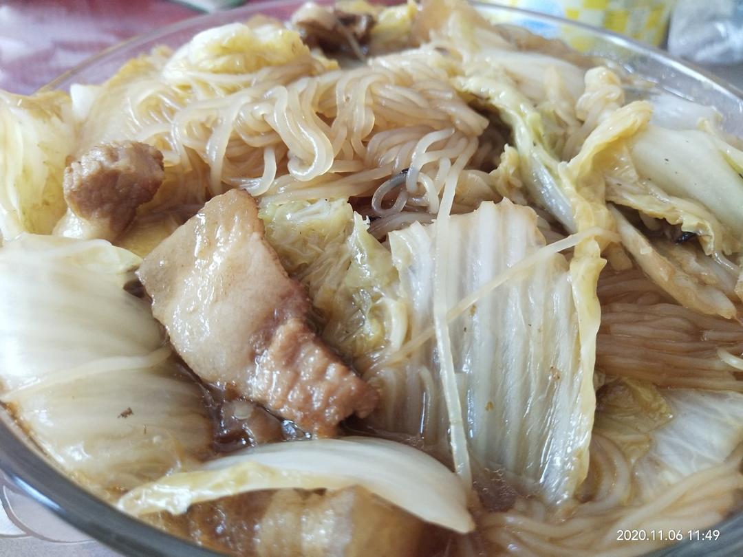 猪肉白菜炖粉条