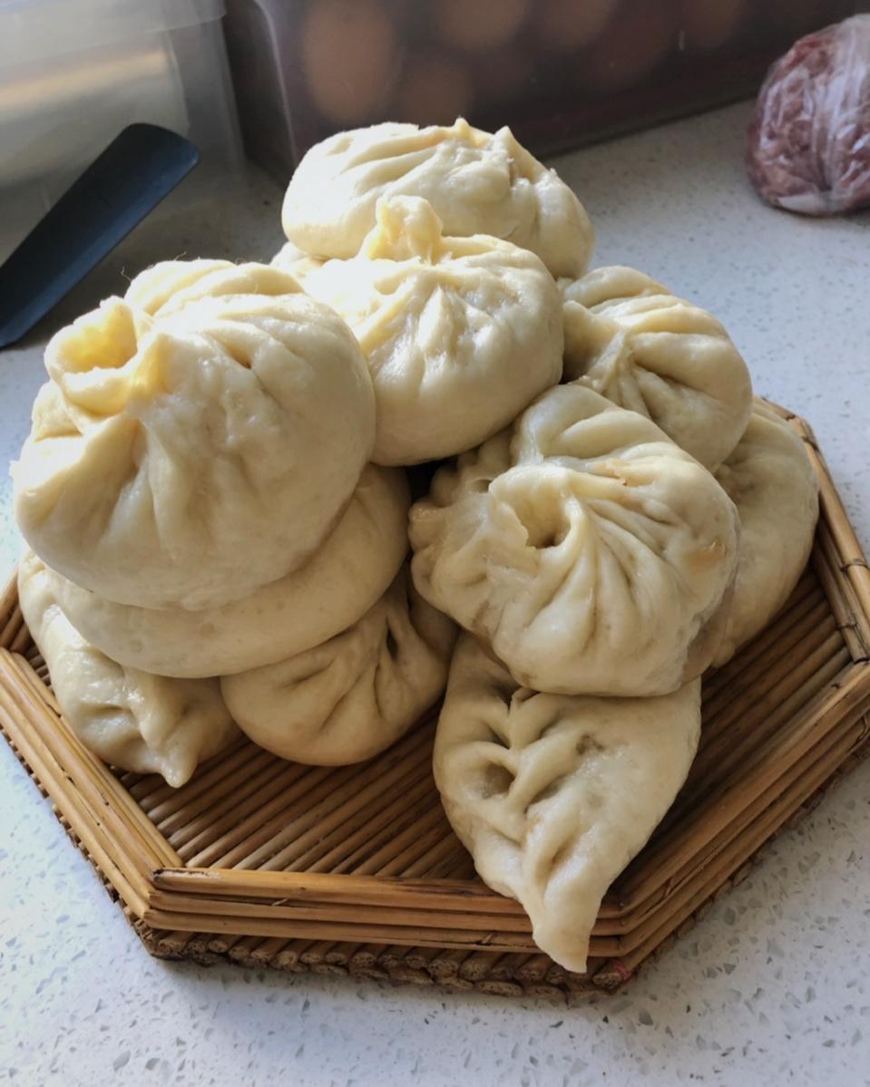 白萝卜丝馅包子