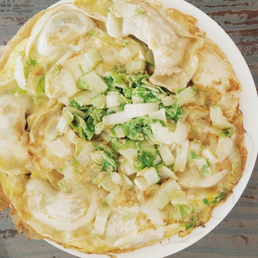 懒人快手抱蛋煎饺