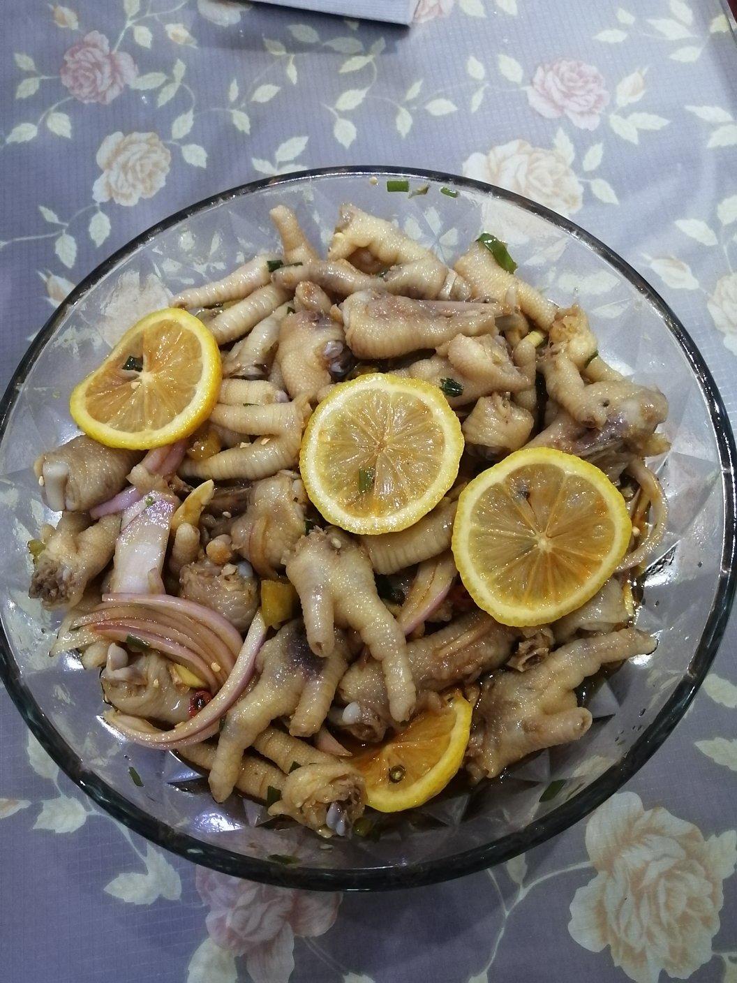 柠檬鸡爪