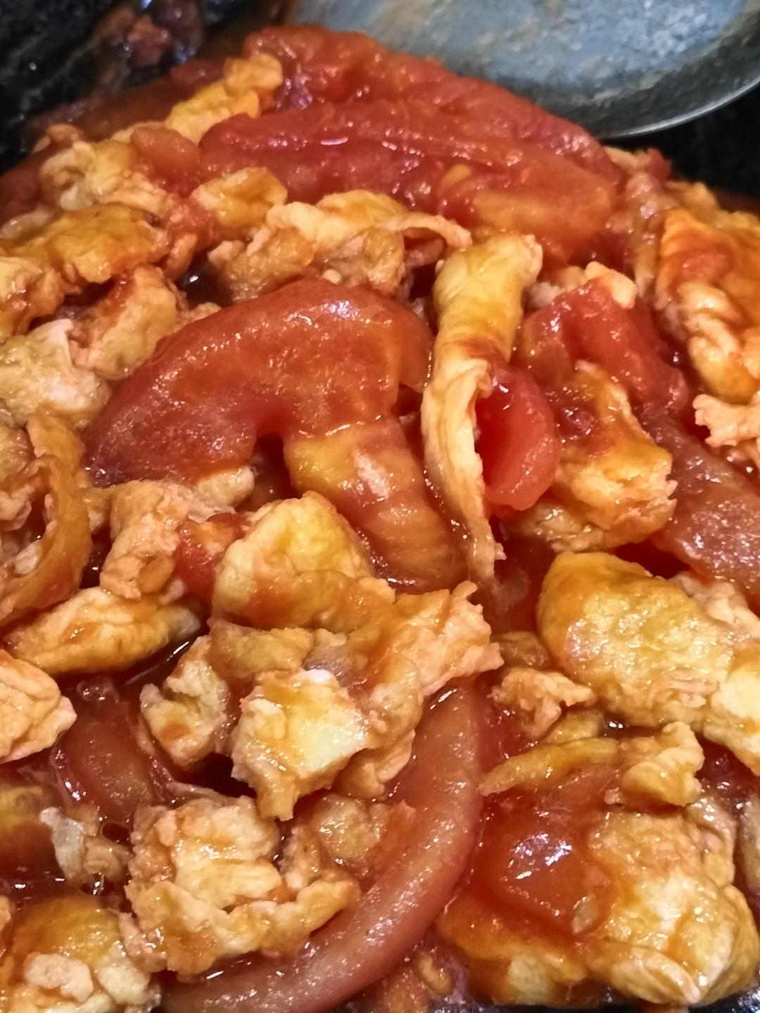 ㊙️一人食|饭店风味番茄炒蛋做法揭秘