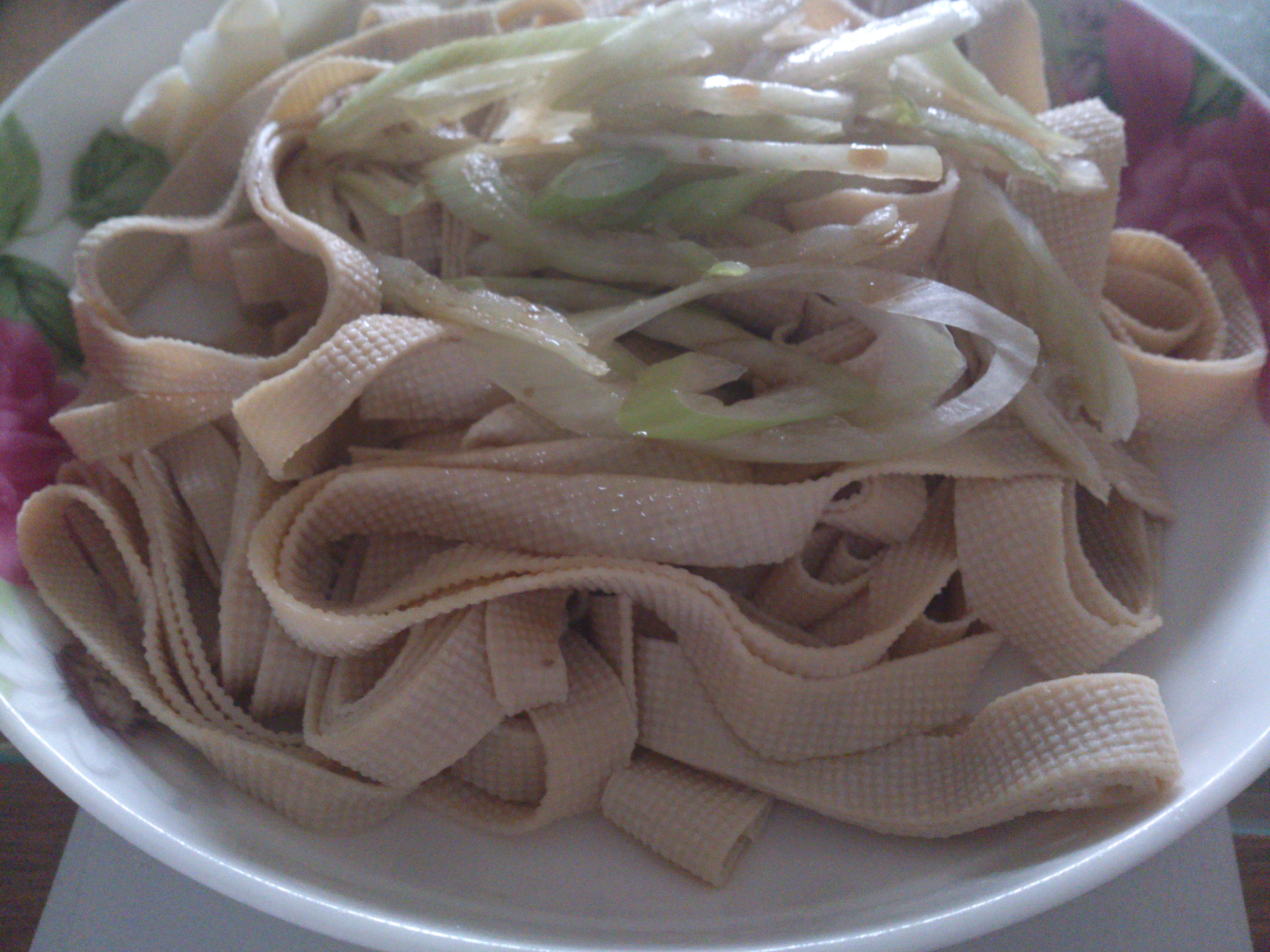 凉拌豆腐皮