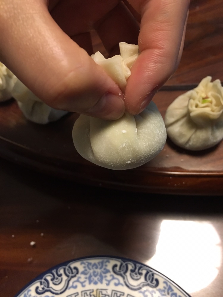 饺子皮做～烧卖的做法 步骤8