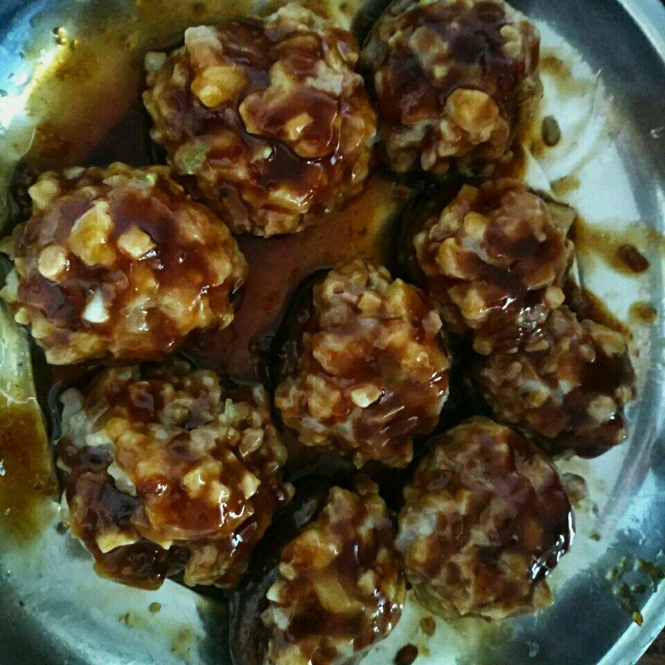 藕丁鲜肉酿香菇