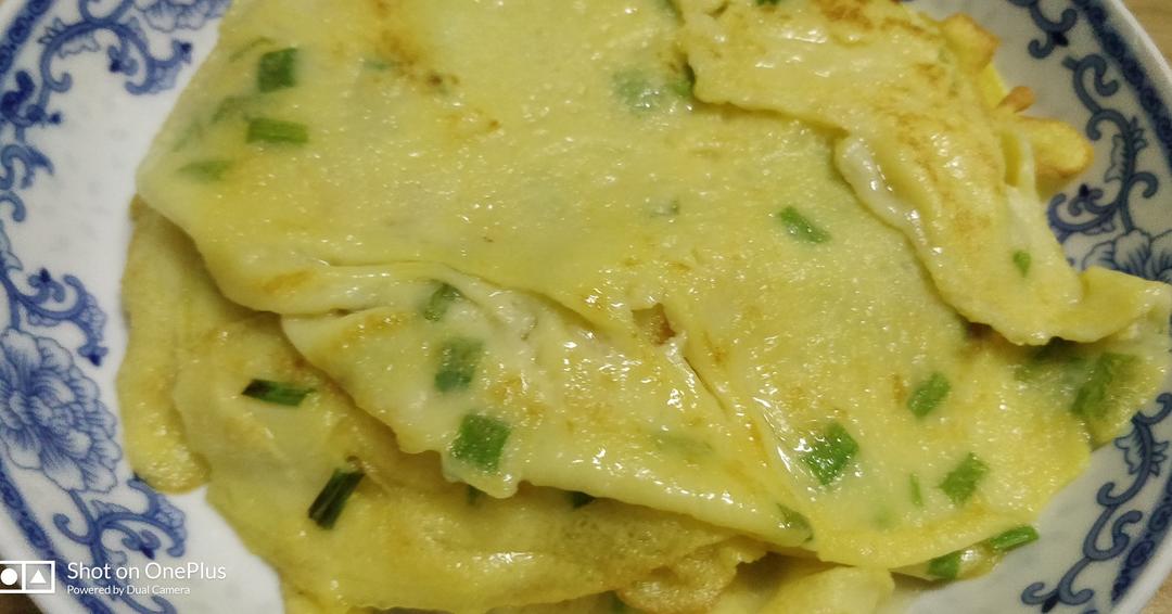 韭菜鸡蛋煎饼