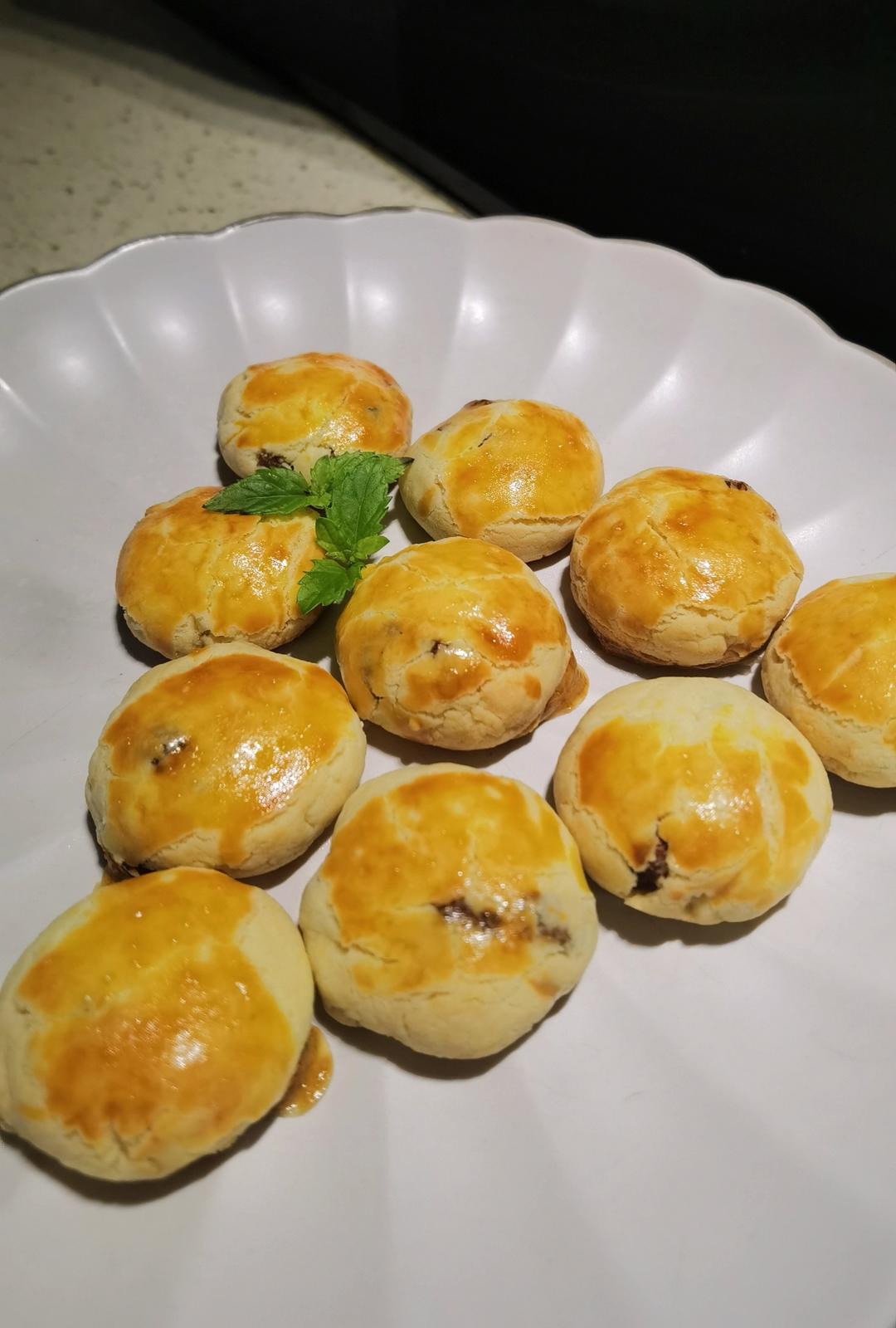 奶香浓郁❗️零失败✅酥到掉渣的提子奶酥