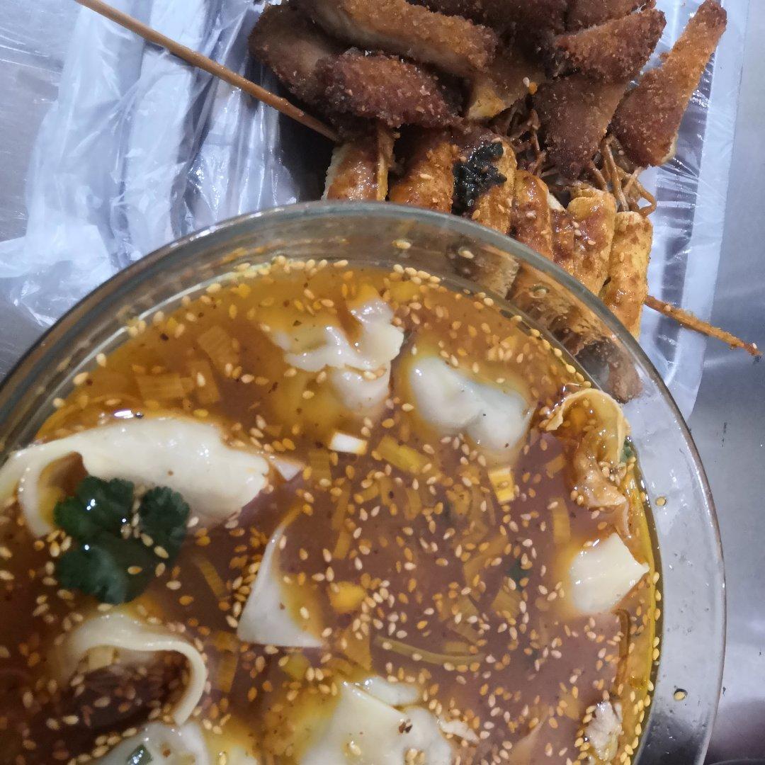 巨好吃酸爽的酸汤水饺