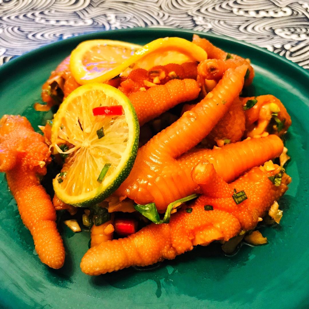 果香酸辣鸡爪