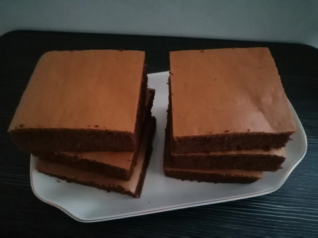 巧克力古早蛋糕
