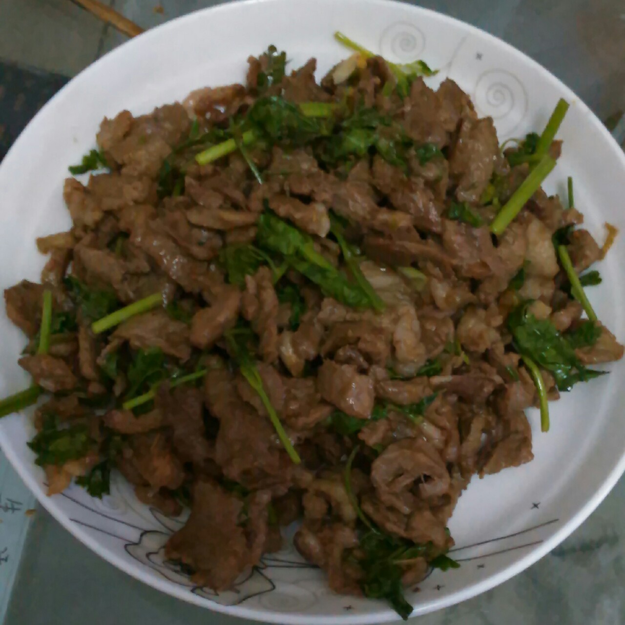 孜然羊肉片