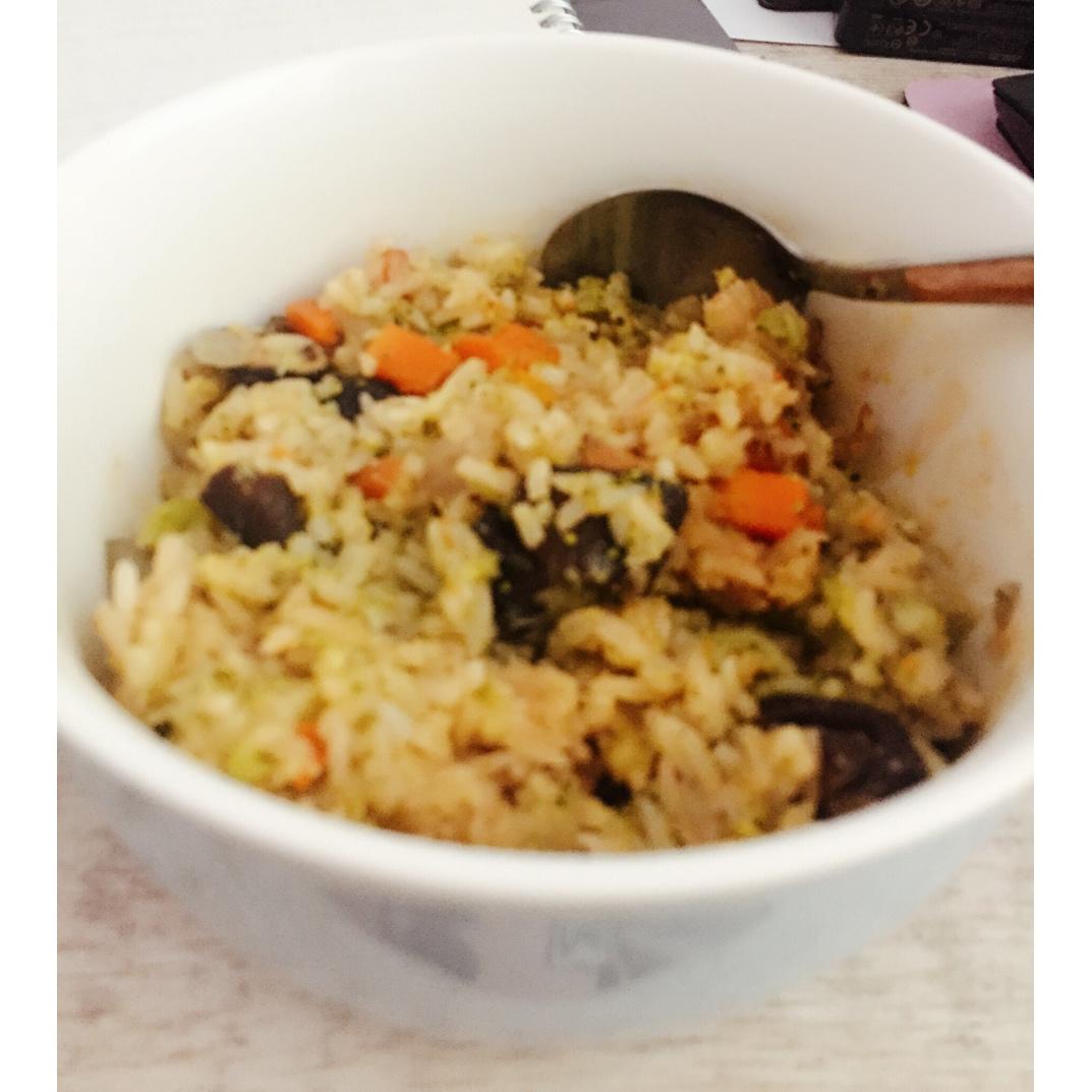 喷香排骨焖饭（爆好吃）