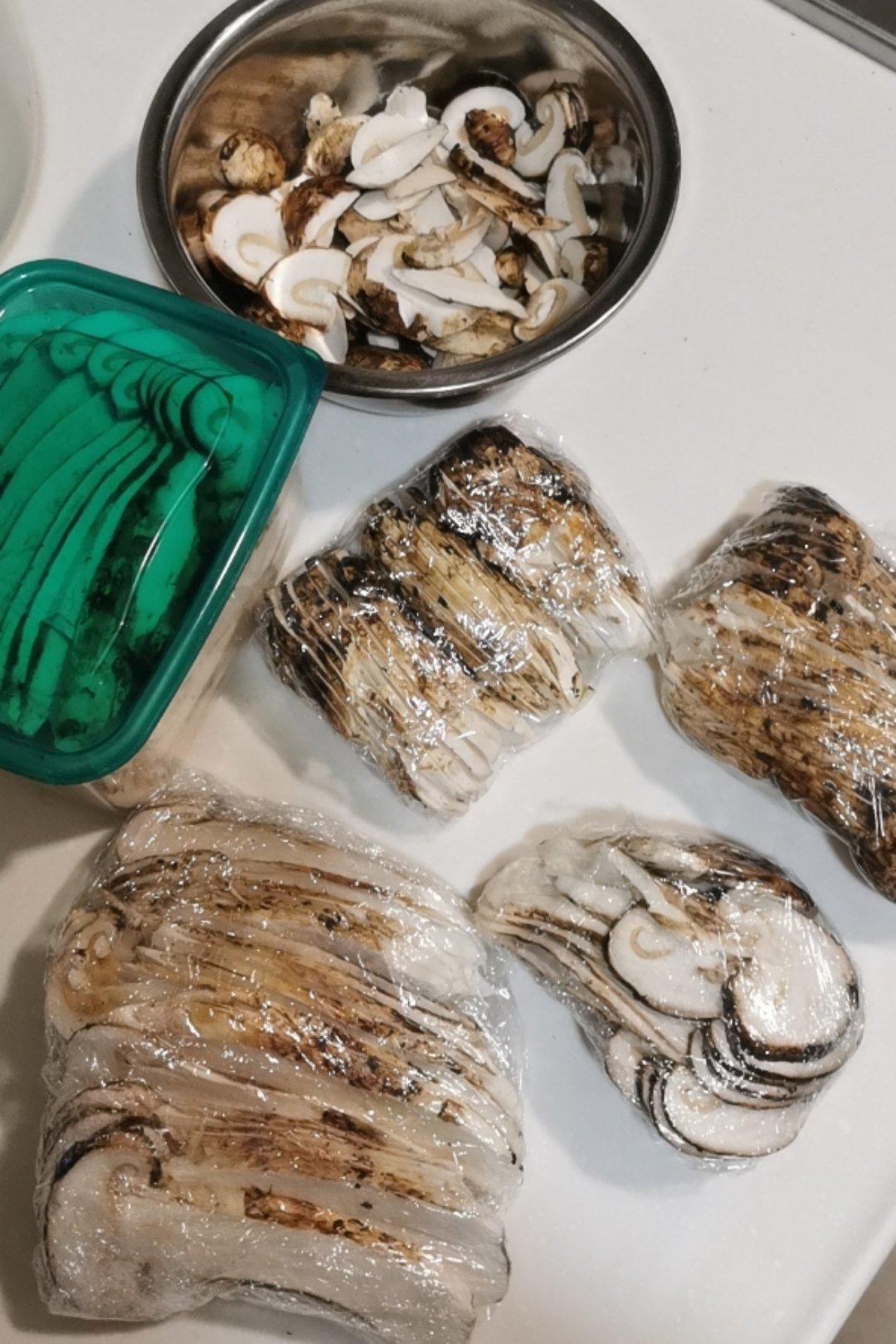 松茸的保存与烹饪