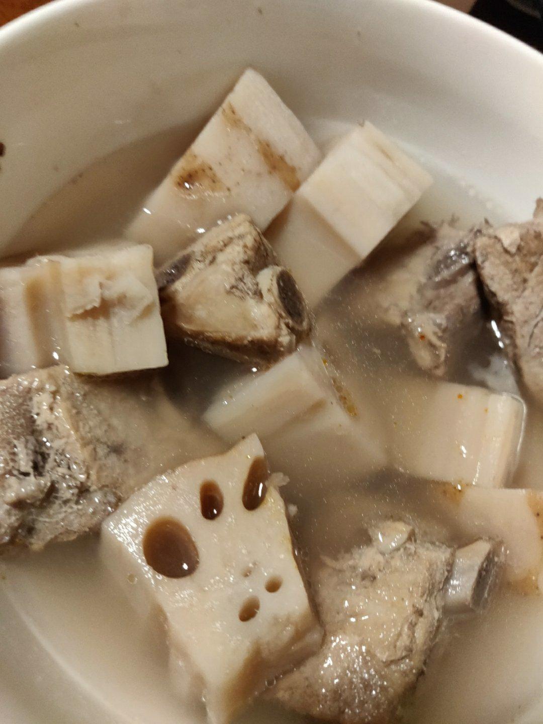 排骨炖藕