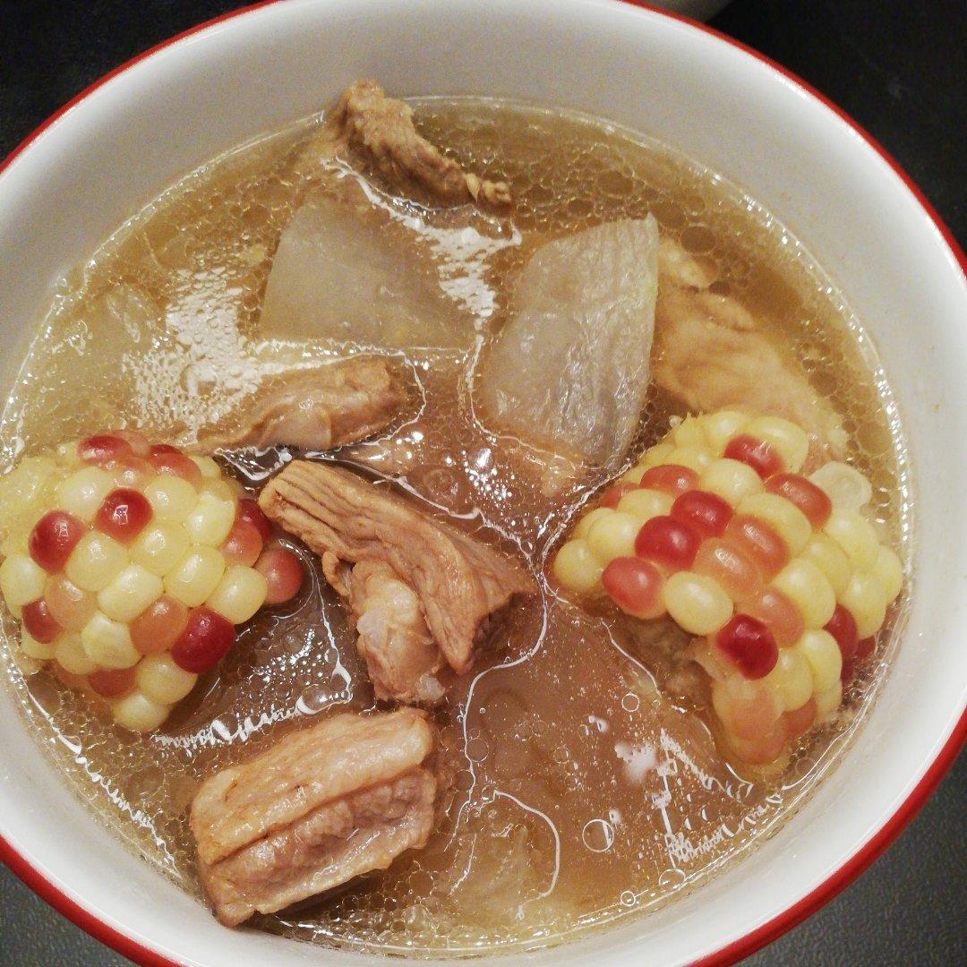 冬瓜排骨玉米汤