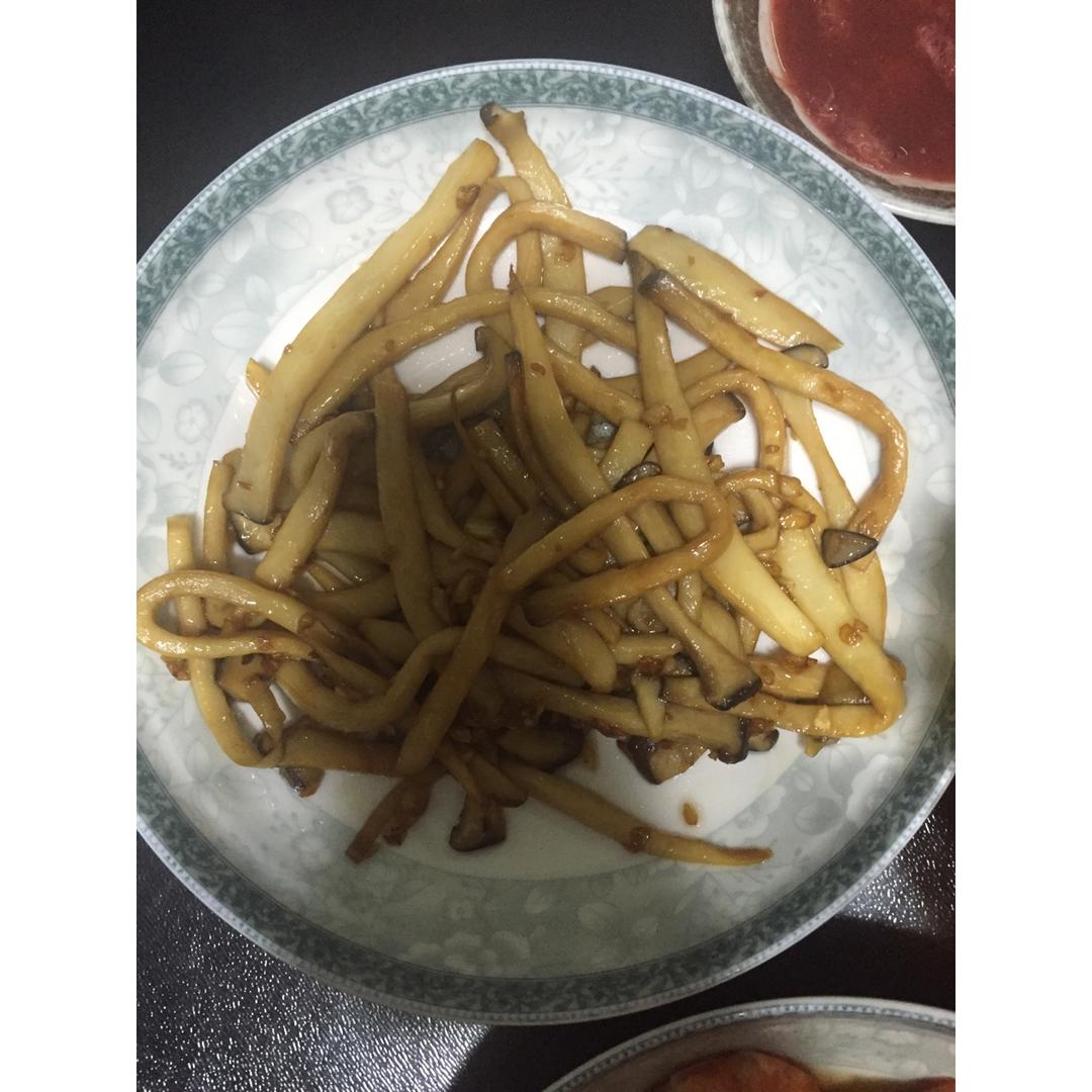 超简单快手菜--蒜香杏鲍菇