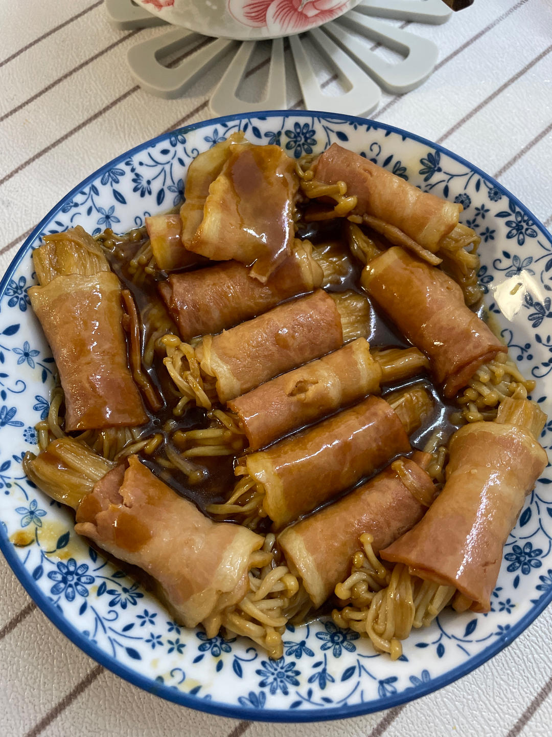 金针菇培根卷
