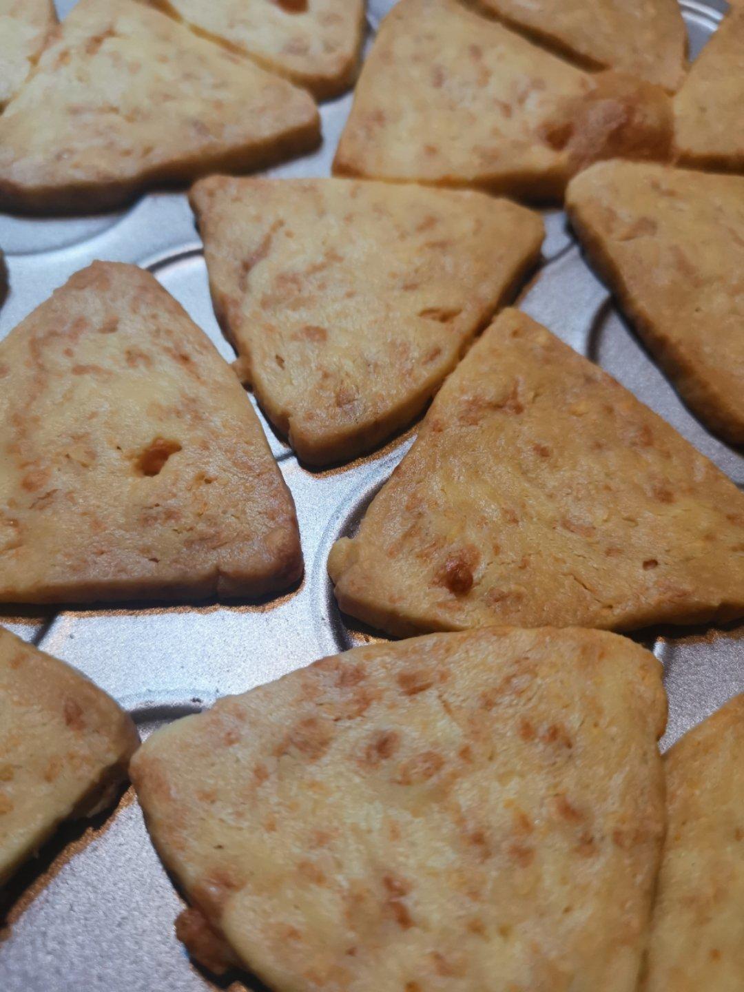 免打发❗️零失败❗️黄金芝士咸味饼干❗️