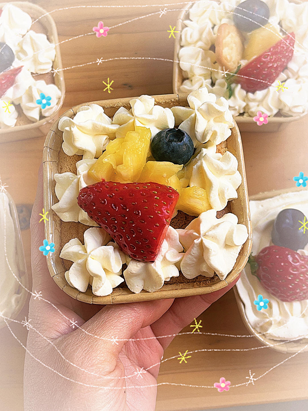 高颜值奶油纸杯蛋糕杯子蛋糕（附教程）