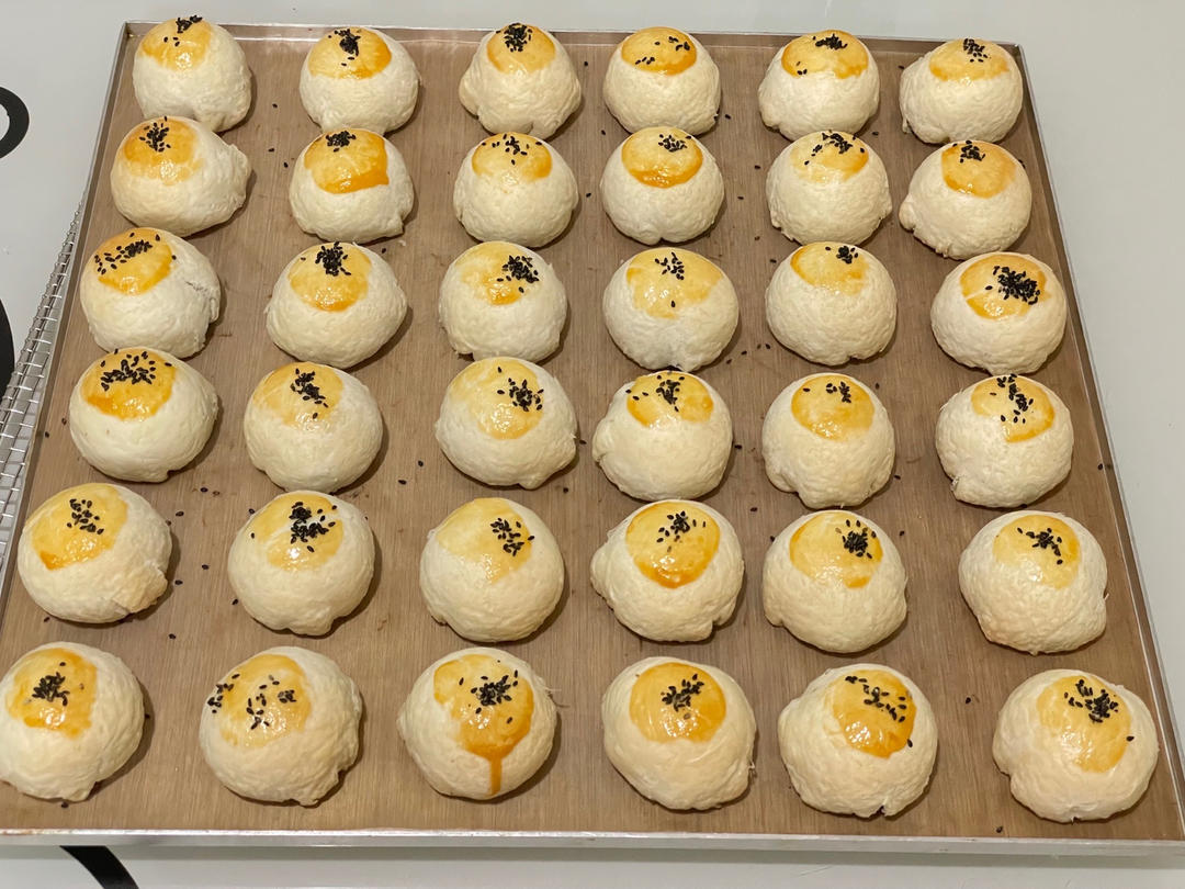 蛋黄酥，手工蛋黄酥