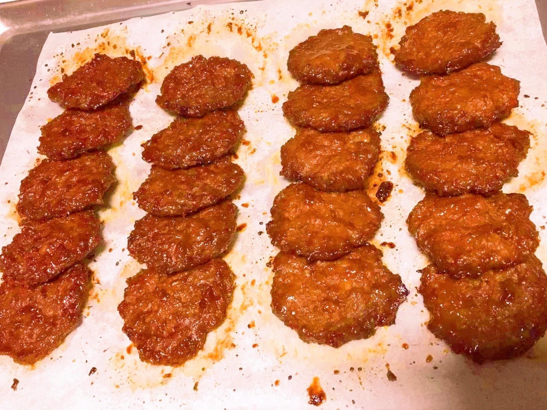 配方升级的金钱肉(猪肉脯)