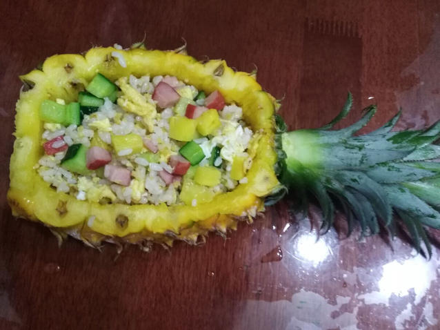 培根菠萝饭