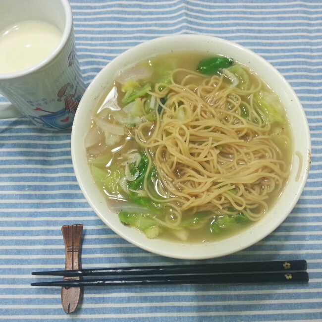 朴素的混汤面