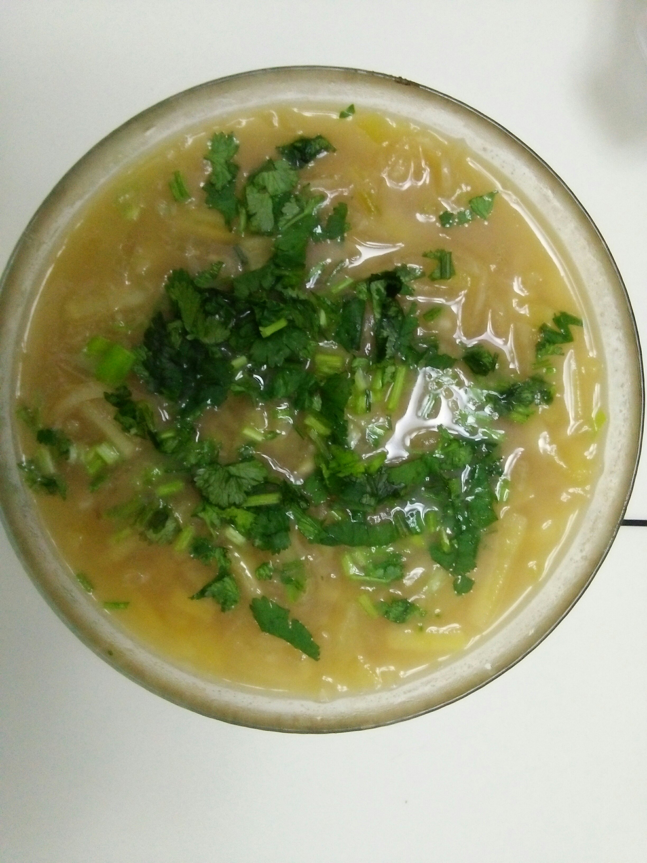 土豆萝卜条汤