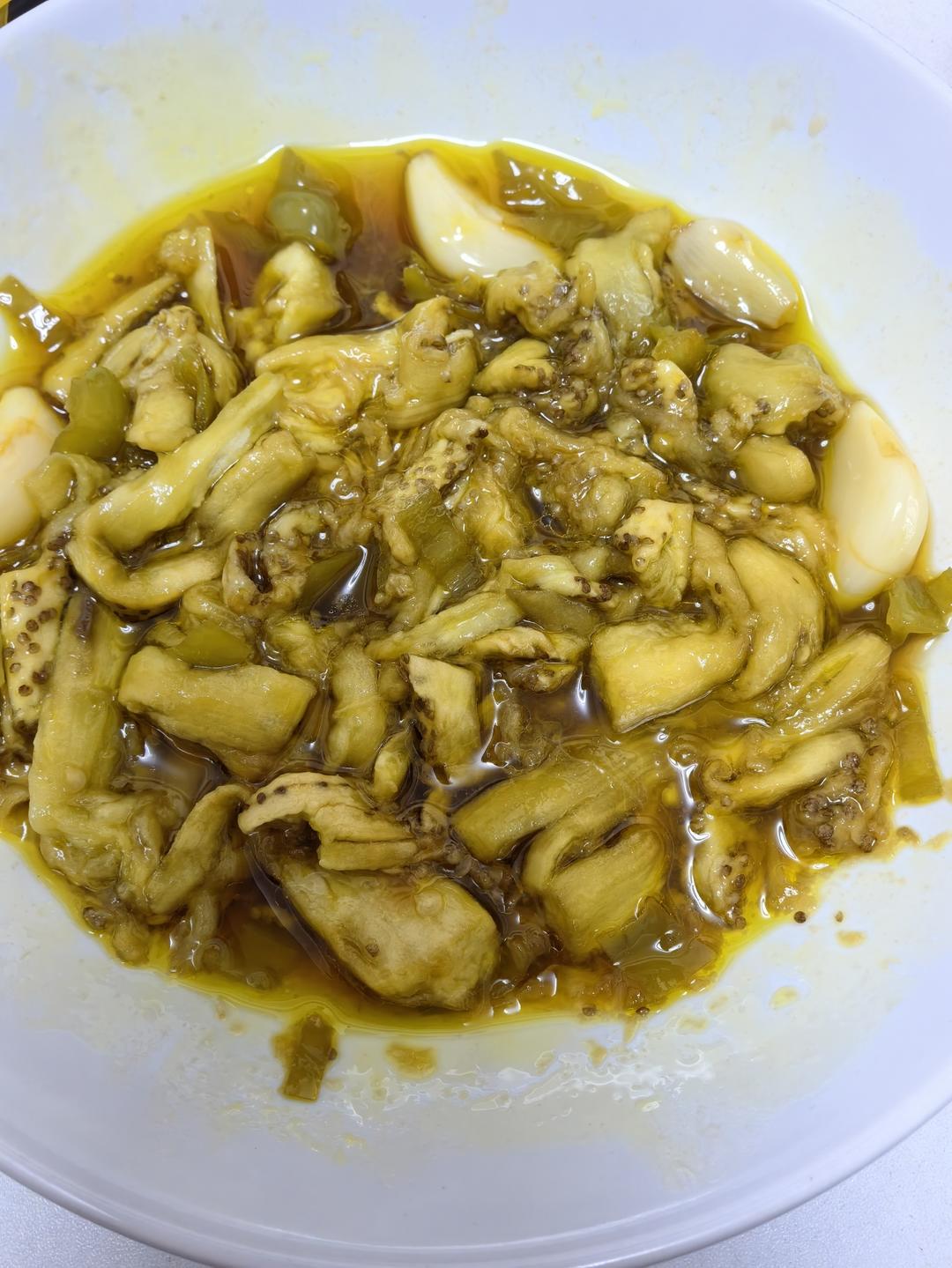 蒸茄子