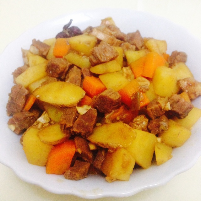 土豆烧牛肉