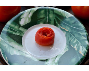 番茄牡丹花的做法 步骤6