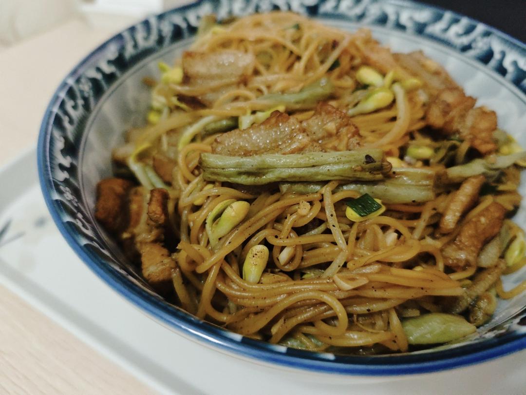 豆角焖面