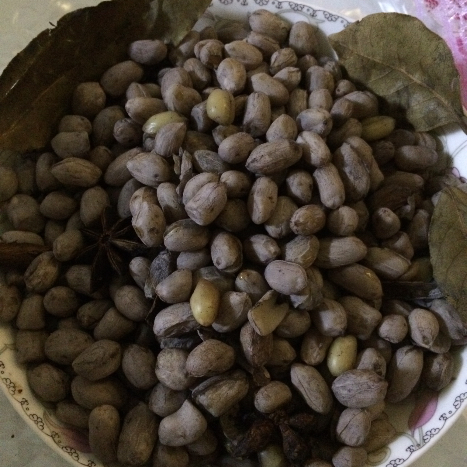 烤箱版盐焗花生