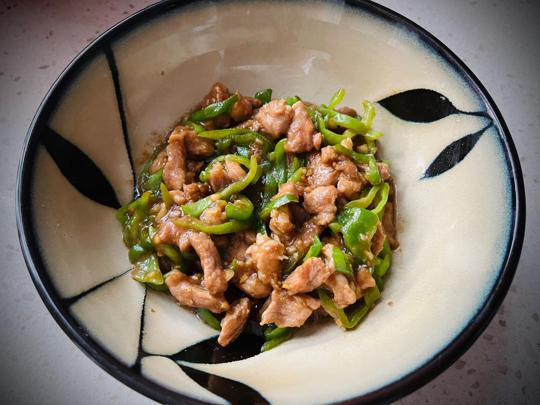 ‼️好吃到舔盘的青椒肉丝盖浇饭