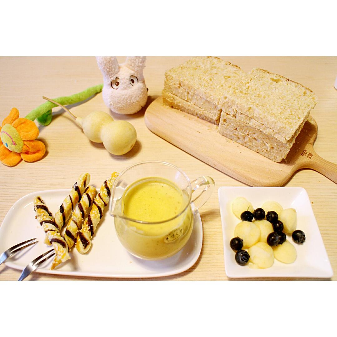 纯奶手撕吐司的做法 步骤1