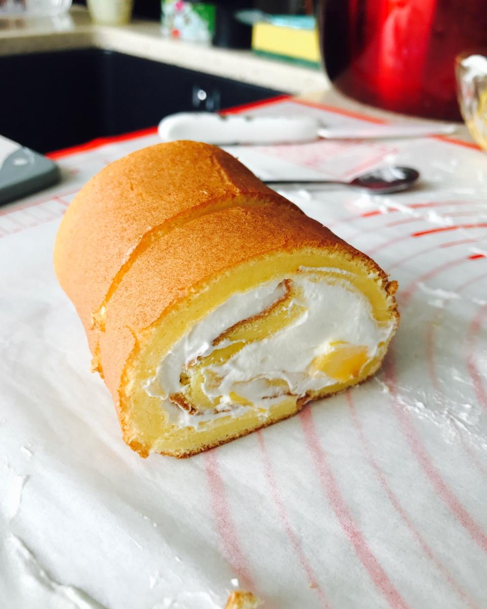 原味蛋糕卷
