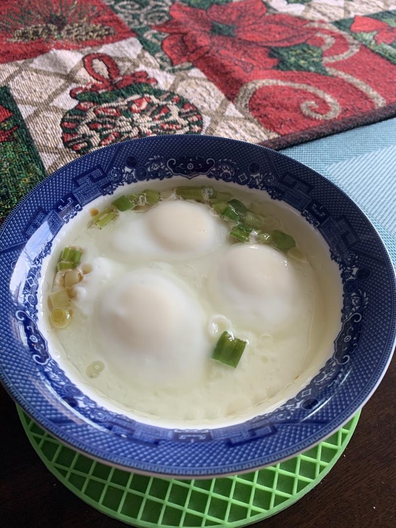 简单有营养的早餐蒸煮鸡蛋