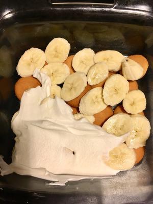 美式香蕉布丁的做法 步骤7