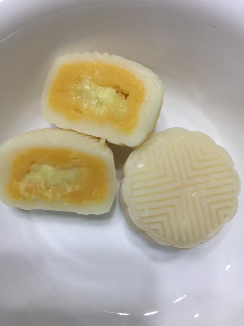榴莲冰皮月饼