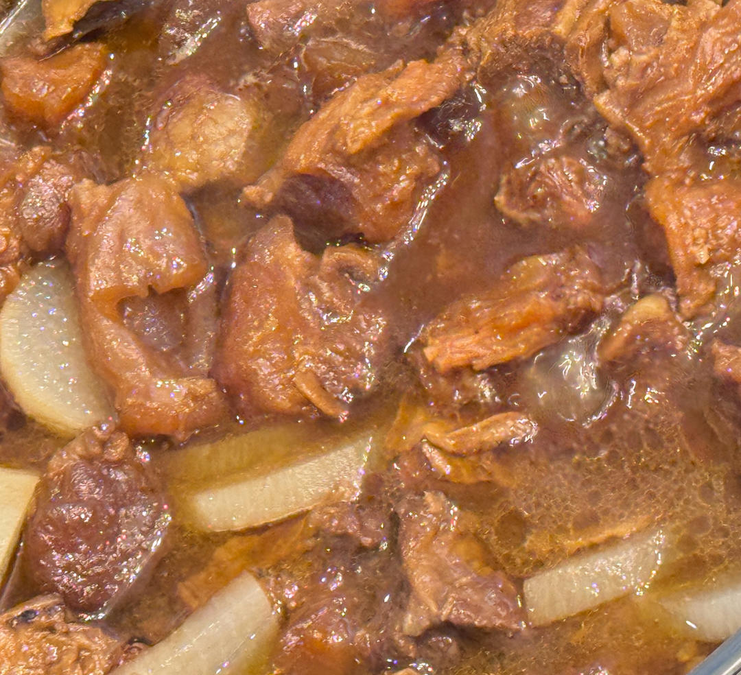 广式烧牛腩牛筋