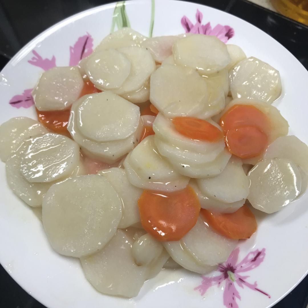 老丁的私房菜-清炒山药